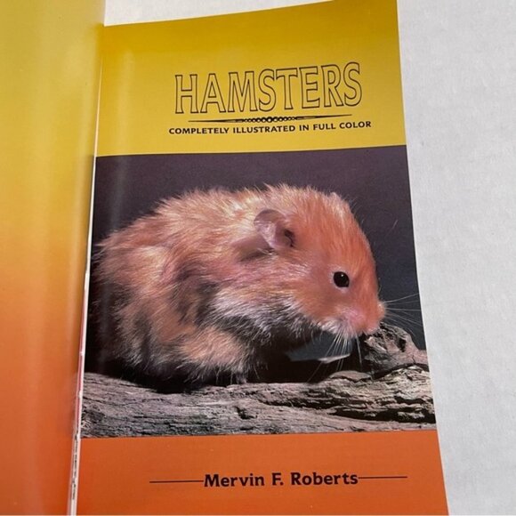 Hamsters A Complete Introduction Book By Mervyn Roberts 1987 Illustrated Color - Picture 4 of 6